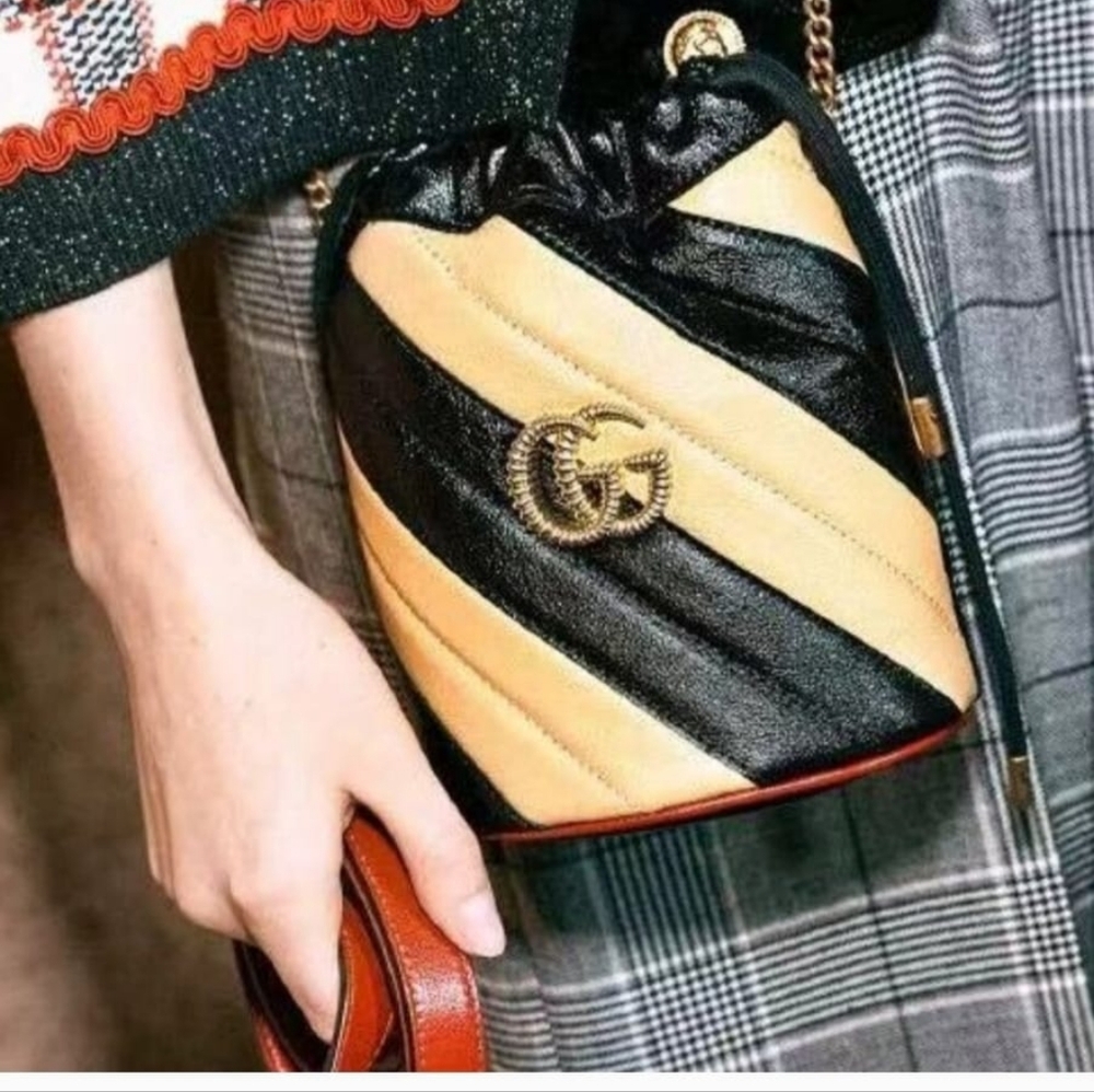 Gucci Azalea GG Marmont Bucket Bag. Brand New with Tags. Originally: $1390